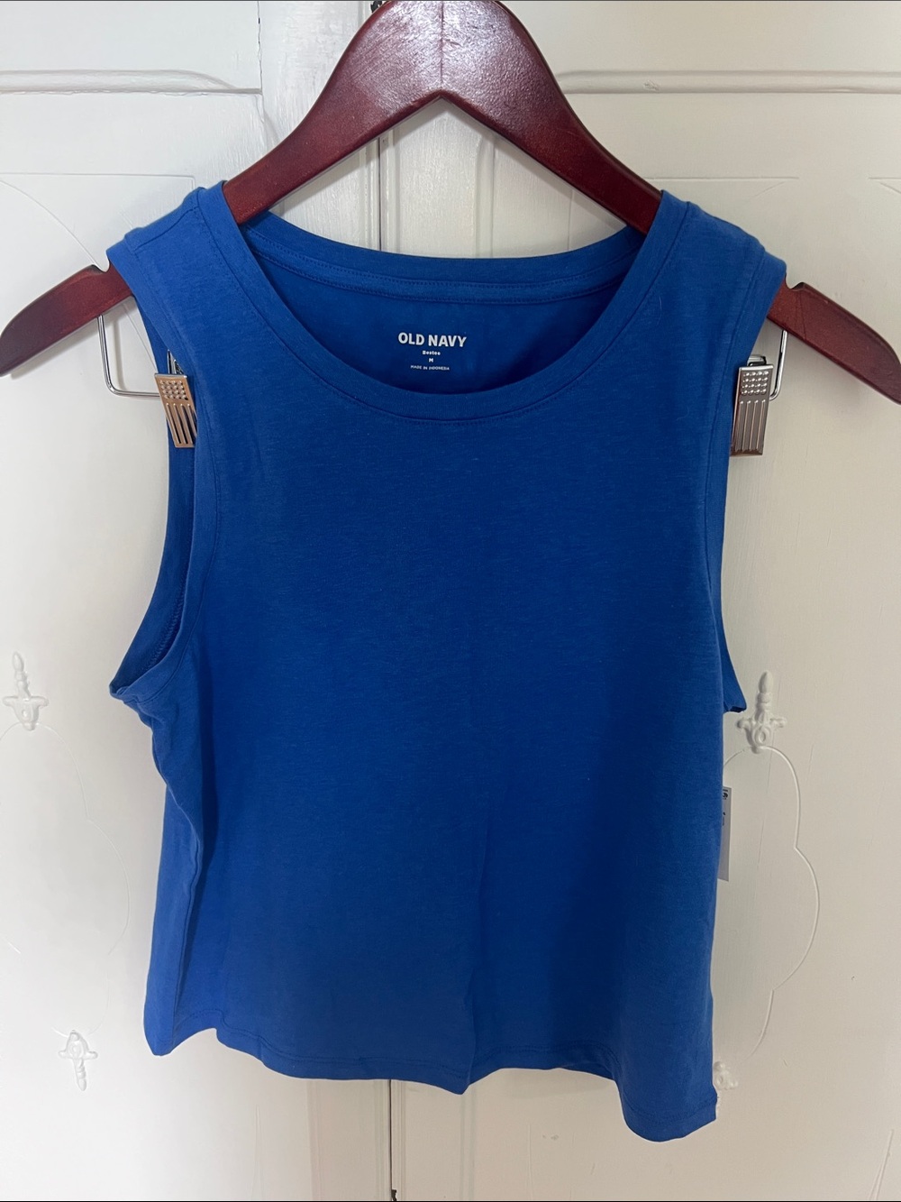 2/$7 Old Navy Blue Sleeveless Bestee Tank